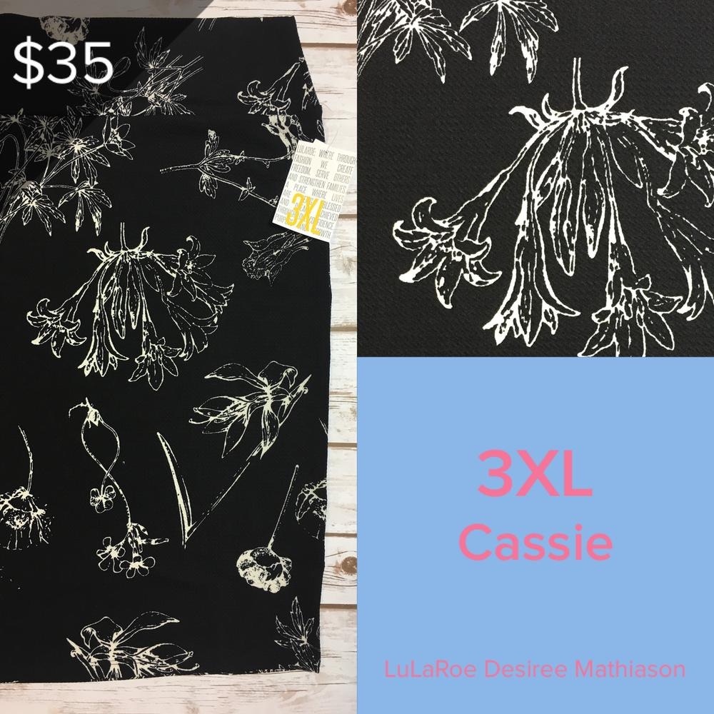 NWT LuLaRoe Cassie Pencil Skirt